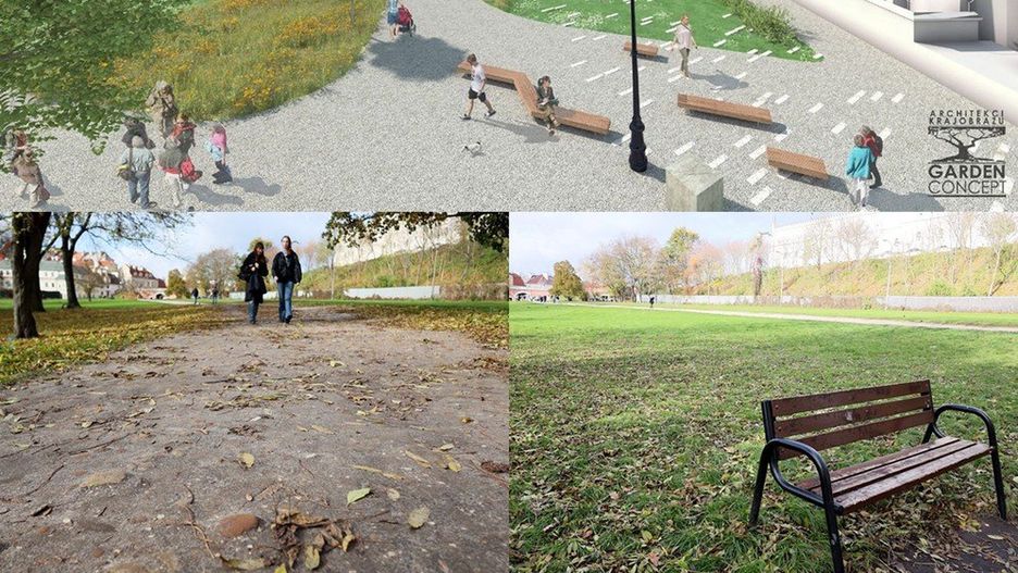 &#34;Zielony azyl&#34; - taki charakter mają mieć w przyszłości teren błoni przy lubelskim zamku. Wykonanie zmian ma zająć prawie dwa lata. Prace nie będą tanie. Trzeba będzie na nie wydać co najmniej  17,2 mln zł.