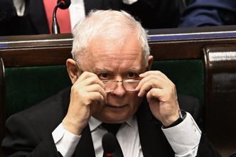 "Kryminalne przedsięwzięcie". Kaczyński krytykuje wniosek o TS dla Glapińskiego