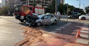 Warszawa: Koszmarny wypadek. Dwie osoby ranne