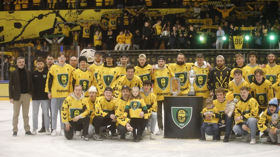 Hokeiści GKS Katowice są wicemistrzami Polski