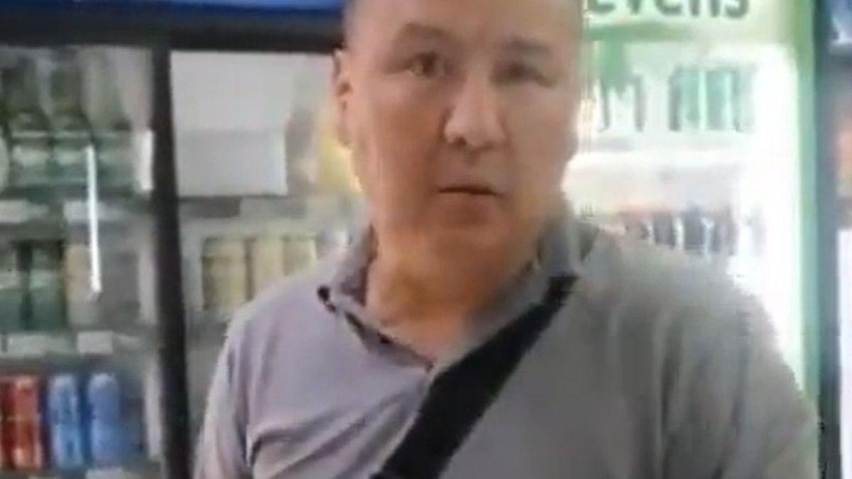 Obywatel Kazachstanu zaczął krzyczeć w sklepie na Rosjanina 