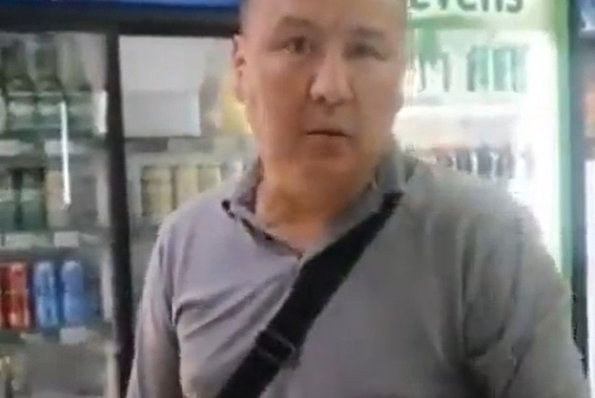 Obywatel Kazachstanu zaczął krzyczeć w sklepie na Rosjanina 