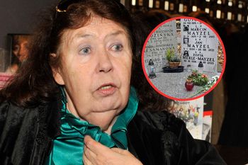 Pojawiły się na grobie Zofii Merle. Różnica widoczna gołym okiem