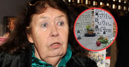 Pojawiły się na grobie Zofii Merle. Różnica widoczna gołym okiem