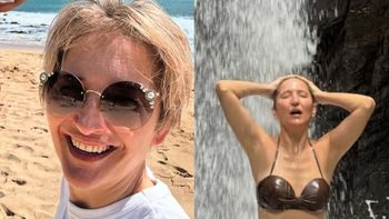 Egzotyczna Magda Steczkowska pozuje w bikini pod gigantycznym wodospadem (FOTO)