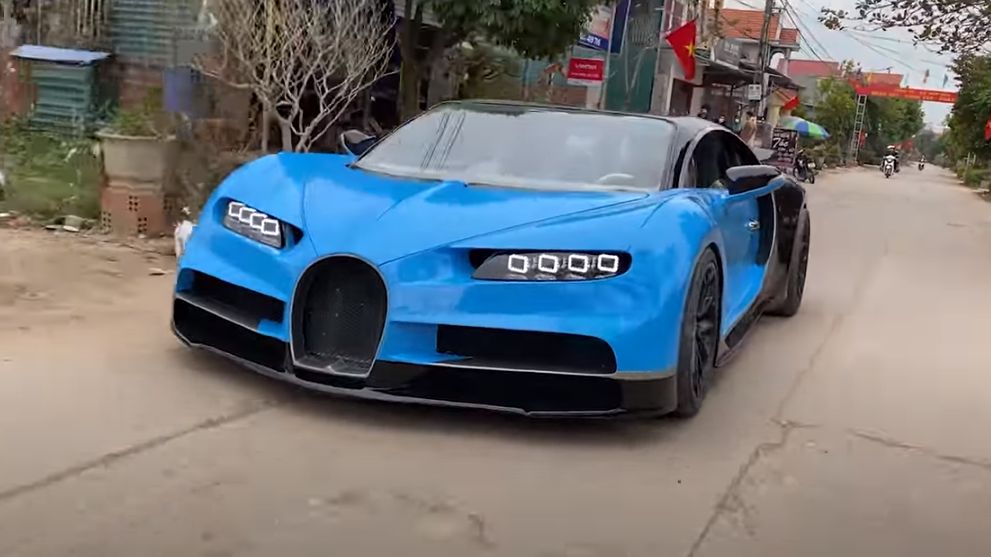 Pojazd do złudzenia przypomina prawdziwego Chirona