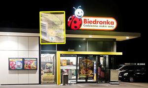 Poszedł do Biedronki. I nagle taki widok. 0,5 mln wyświetleń