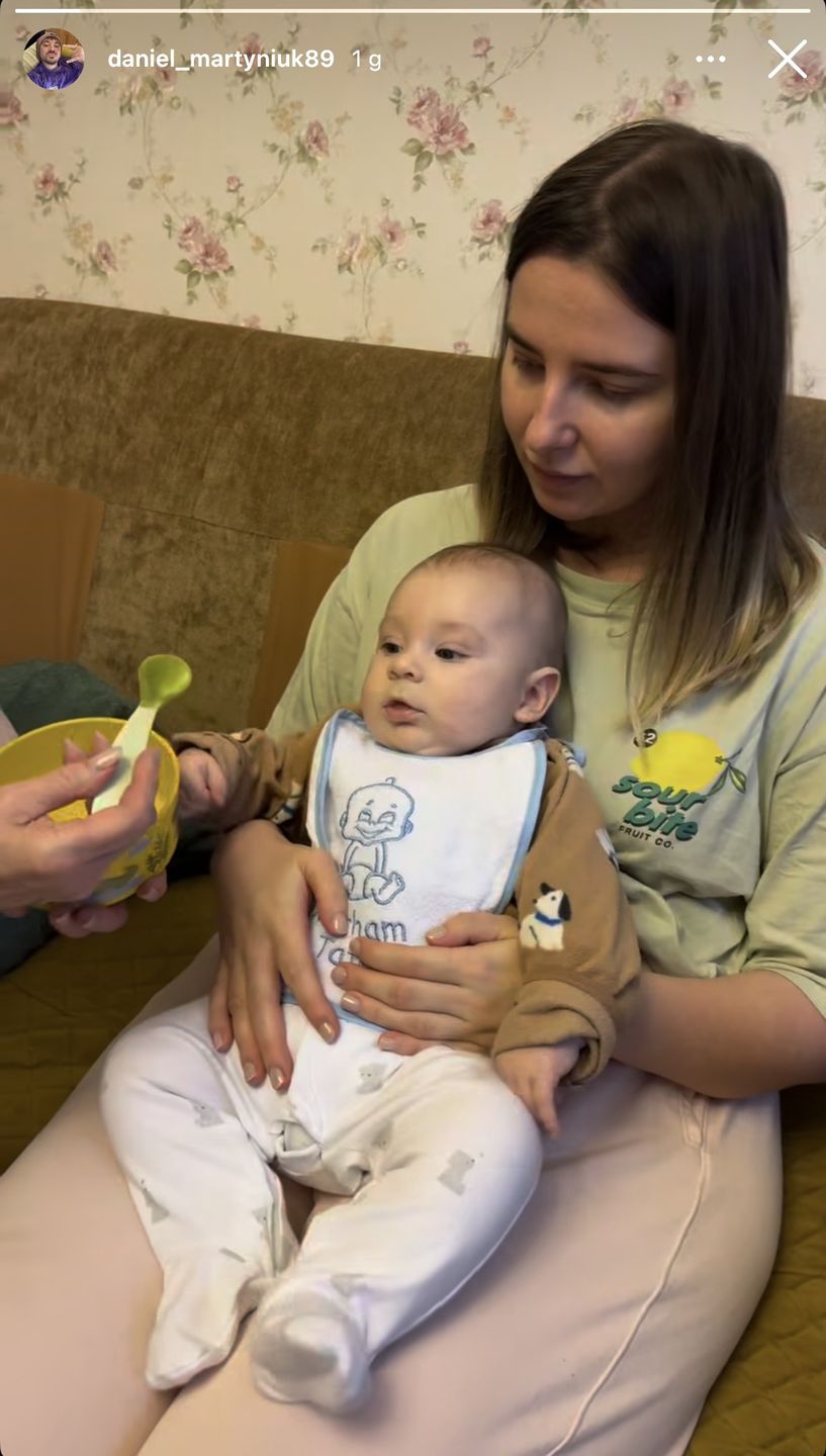 Daniel Martyniuk pokazał syna i żonę