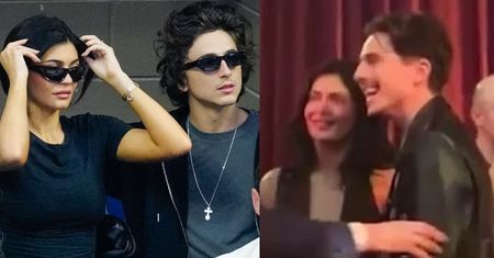 Kylie Jenner i Timothée Chalamet nie odstępowali siebie na krok podczas imprezy w Los Angeles!
