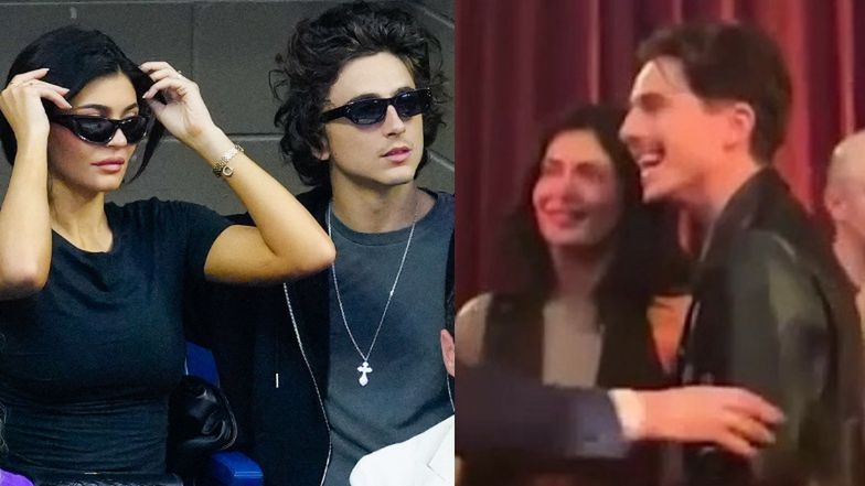 Kylie Jenner i Timothée Chalamet nie odstępowali siebie na krok podczas imprezy w Los Angeles!