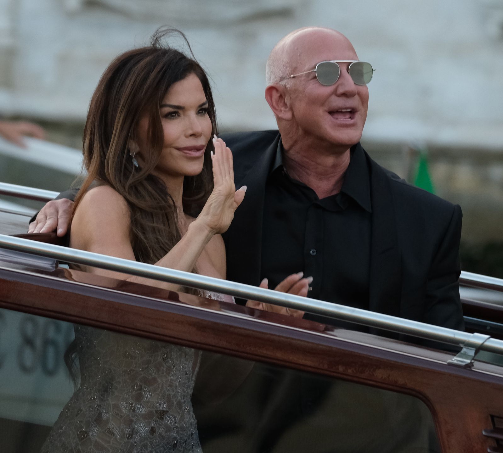 Jeff Bezos i Lauren Sanchez