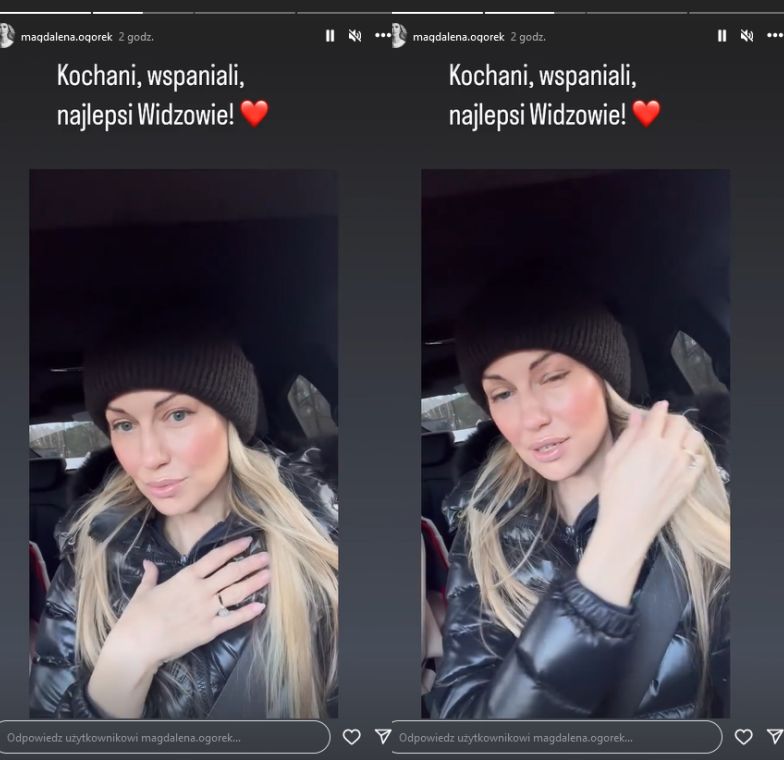 Magdalena Ogórek spotkała się z Marcinem Wolskim