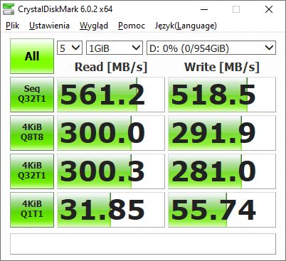 Plextor M8V Plus - wydajność bez PlexTurbo