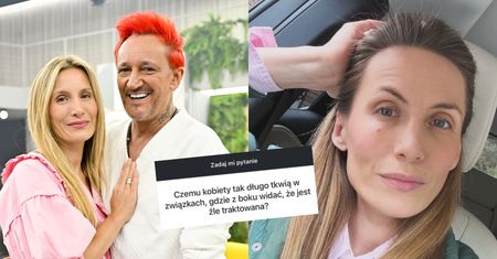 Pola Wiśniewska zapytana o "związki, w których jest się źle traktowanym". "NIE OCENIAJMY. Z zewnątrz to bywa proste"