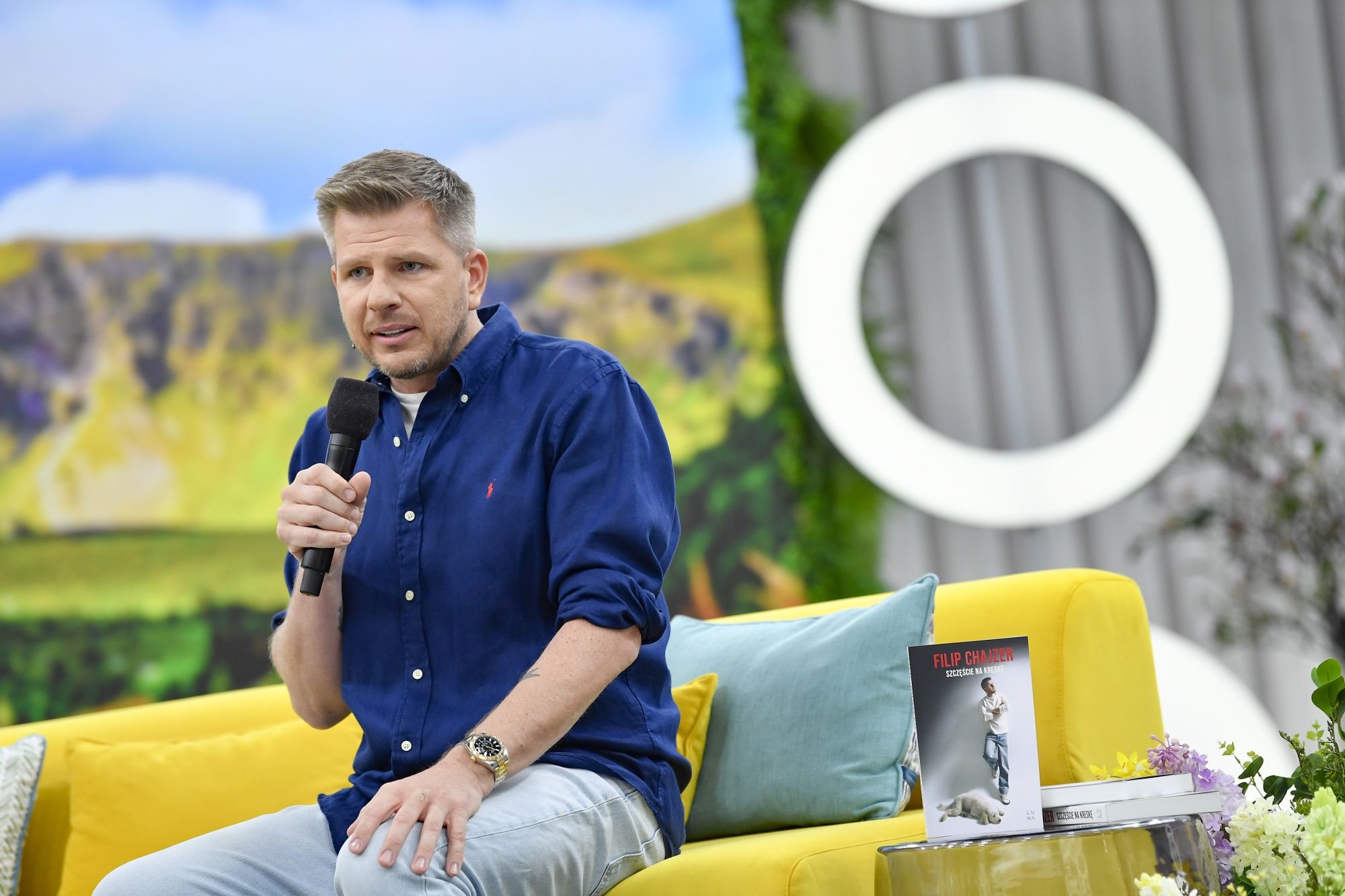 Filip Chajzer w "Halo tu Polsat"