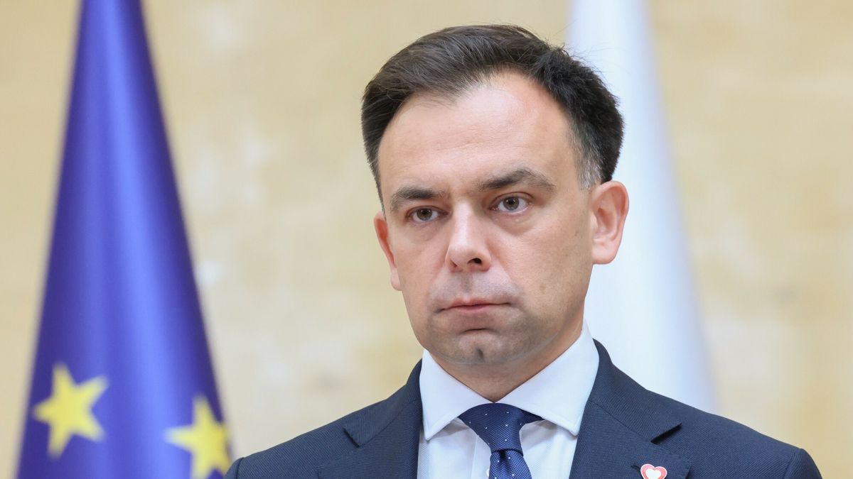 Minister finansów Andrzej Domański
