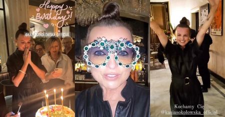 Katarzyna Sokołowska miała drugie 50. urodziny! Tym razem na imprezie niespodziance w gwiazdorskim gronie