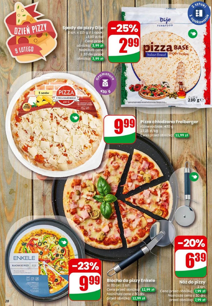Promocje w Dino na Dzień Pizzy