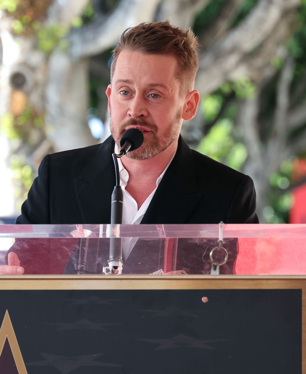 Macaulay Culkin odsłonił swoją gwiazdę w Alei Sław