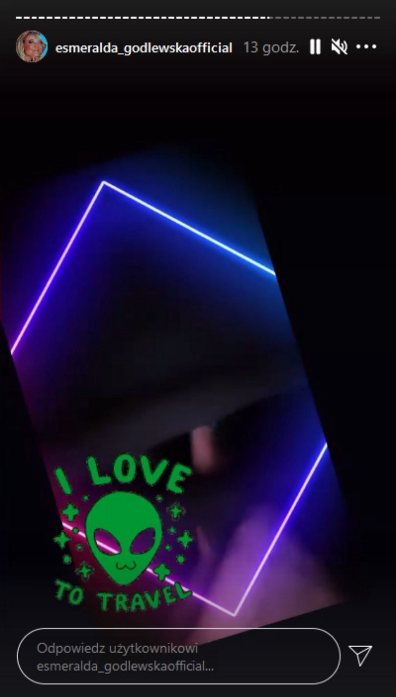 Esmeralda Godlewska znika z Instagrama i nawołuje UFO