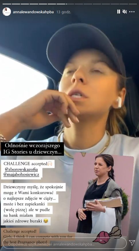 Anna Lewandowska pokazuje "najgorsze" zdjęcie z okresu ciąży