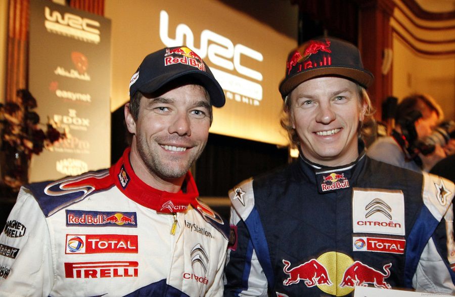 Sebastien Loeb i Kimi Raikkonen