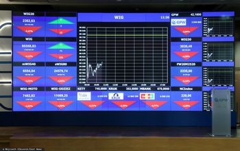 "Krwawy" poniedziałek dla polskiej giełdy. Z jednym wyjątkiem