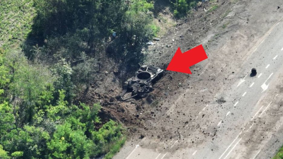 Ukraińcy zniszczyli kolejny czołg T-90 "Władimir"