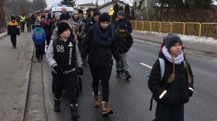 Słupcza: Oddali hołd bohaterom 1863 r. Pokonali powstańczy szlak