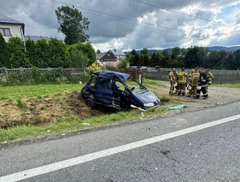 Spytkowice: Tragiczny finał wypadku. Zmarł 8-letni chłopiec