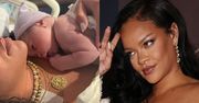 Rihanna pokazała niepublikowane wcześniej zdjęcia z porodówki: "Tak, rodziłam w perłach i okularach przeciwsłonecznych"