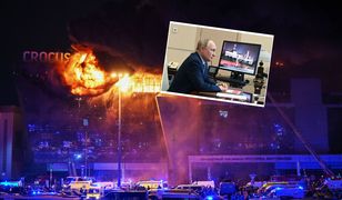 Putin reaguje na atak pod Moskwą