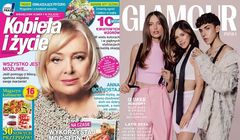 Tak maleje sprzedaż miesięczników. Na czele „Kobieta i Życie”, „Glamour” mocno w górę
