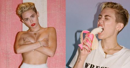 Miley promuje album TOPLESS! (ZDJĘCIA)