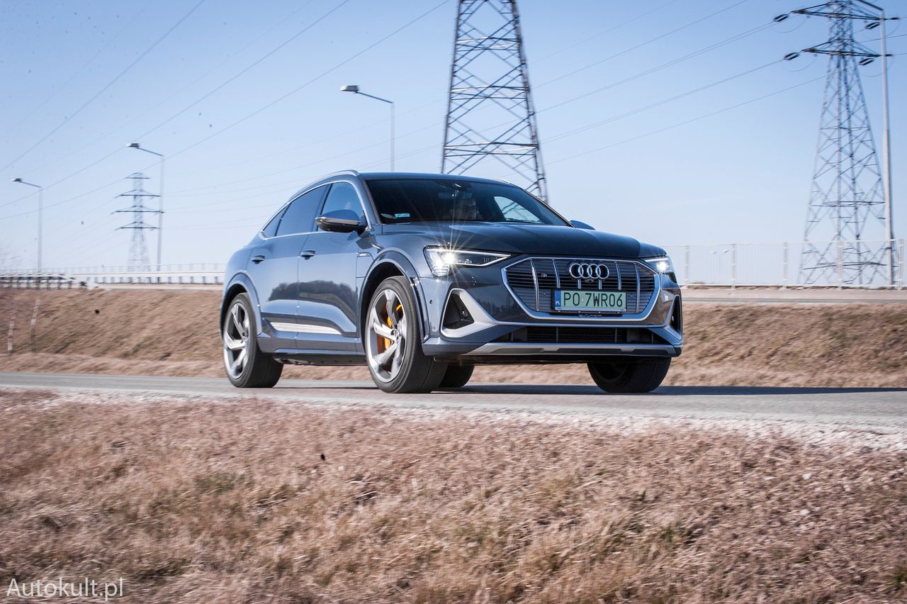 Test Audi e-tron S Sportback: 500 niemych koni