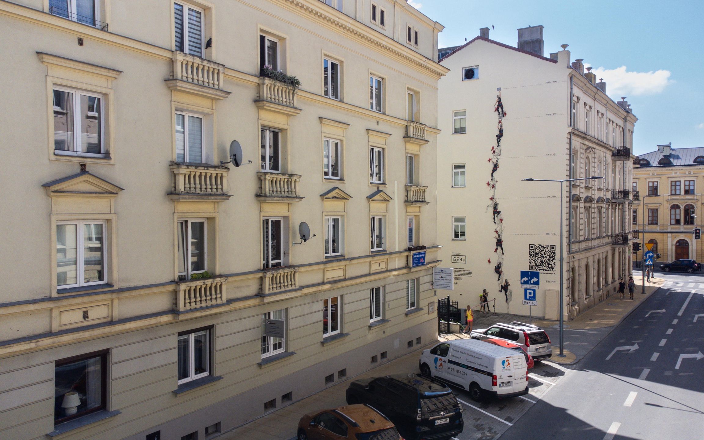 Mural Aleksandry Mirosław w Lublinie