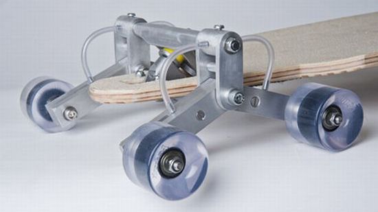 Stair Rover - deskorolka, na której można zjechać po schodach [wideo] 1