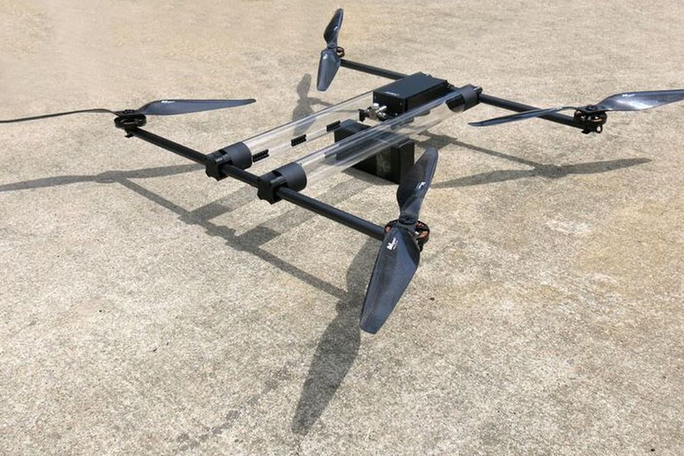 Hycopter: pierwszy dron zasilany wodorem. To paliwo pozwala latać aż przez 4 godziny!