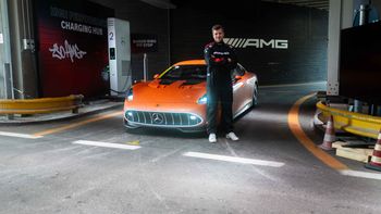Na prawym fotelu w Mercedesie-AMG GT XX Concept po "świątyni prędkości" – rekord to dopiero początek