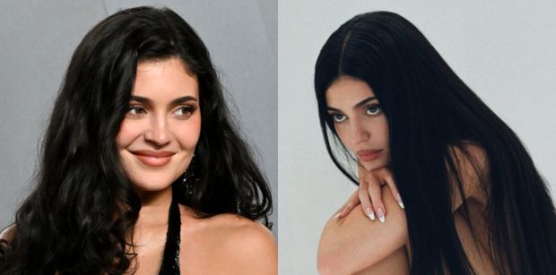 Kylie Jenner promuje buty swojej marki i ... POZUJE NAGO. Ma smykałkę do marketingu? (FOTO)