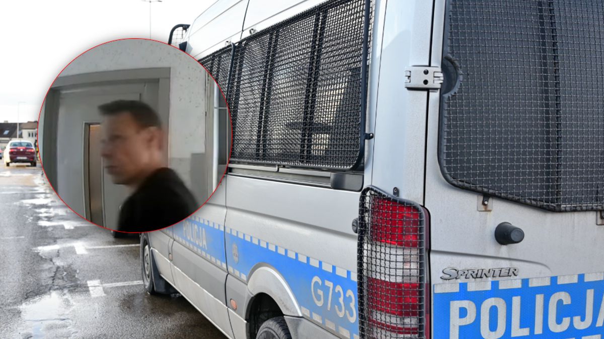 Policja publikuje wideo i zdjęcie podejrzewanego.