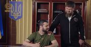 Absurdalny film Kadyrowa. Sobowtór Zełenskiego ogłosił kapitulację