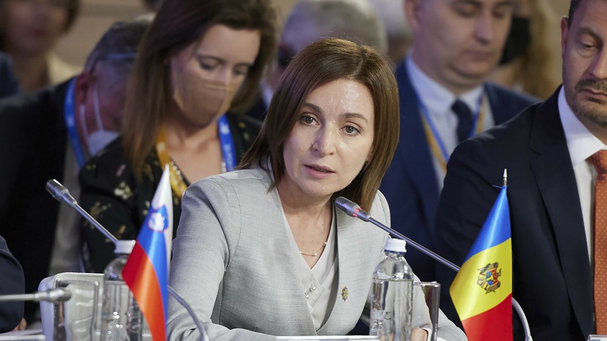 Prezydent Mołdawii Maia Sandu 