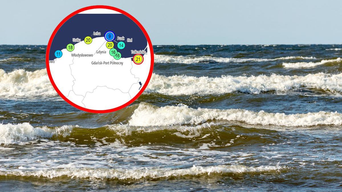 Upwelling na Morzu Bałtyckim. Co to jest? Ekspert wyjaśnia