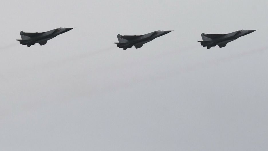 Rosyjskie myśliwce MiG-31K