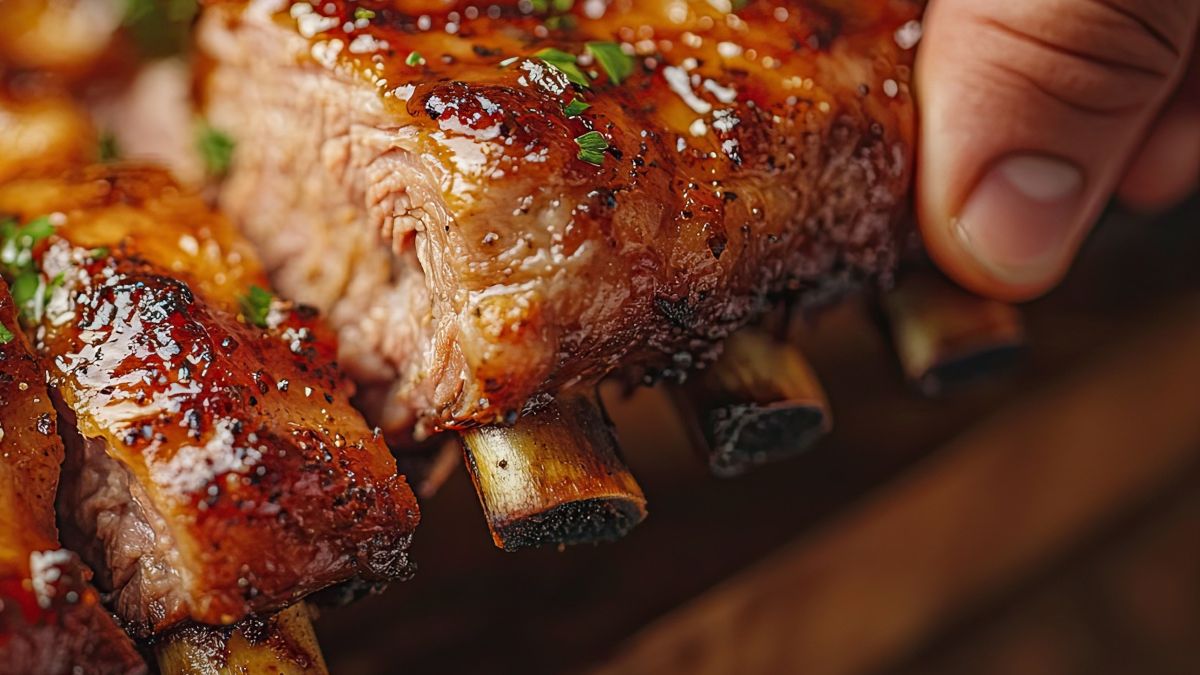 Soczyste żeberka wieprzowe po koreańsku