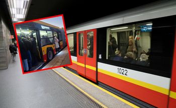 Awaria metra w Warszawie. Zamknięto pięć stacji