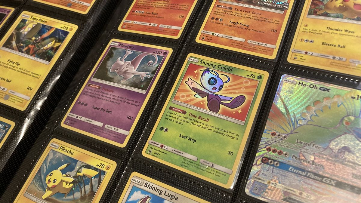 Holograficzne karty Pokemon