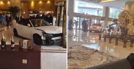 Zaginął mu laptop. Postanowił wsiąść do auta i zdemolować hotel