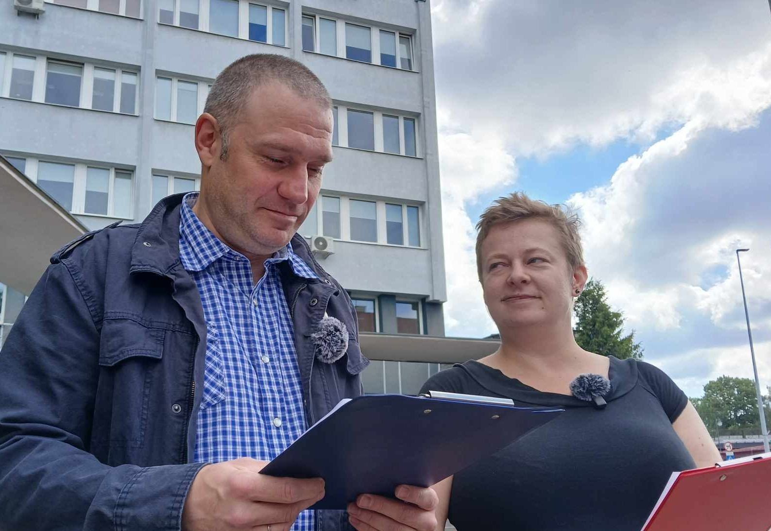 Działacze Razem składaja petycję do radnych w sprawie nazw ulic Podlaskiej i &#34;Łupaszki&#34;